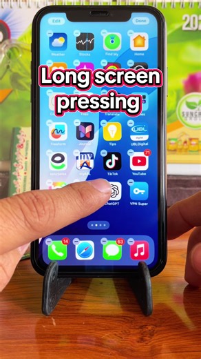 Long #screen pressing change customization #tutorial #secretsetting #fyf #viralvideos