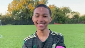 Greenfield senior soccer captain Trevor Le-Morrison won't let accident block his goals