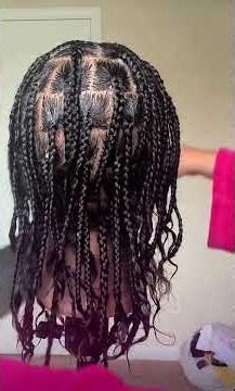 Box braids using mannequin mannequins head 🪞🫶🎀