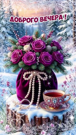 Добрый зимний вечер 2025: Уютная атмосфера для всех