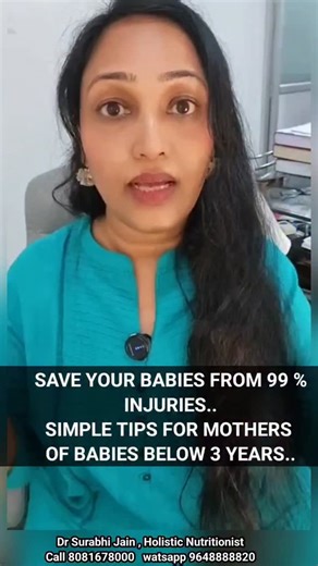 🚨 99% of baby accidents are preventable — IF parents know THESE tiny safety rules! Most mishaps at home happen not because parents are careless… …but because no one tells them these hidden danger zones. As a mom health expert, I’ve seen how ONE small step can save your child from major injuries. Today, I’m sharing the must-know safety checklist for every home with a baby under 3 👶✨ 🔒 Baby Proofing Basics • Cover all sharp corners • Secure drawers & cabinets • Use anti-slip mats in bathroom • 