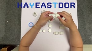 12PCS 1/2 Inch Female to Female Threaded PVC Pipe Coupling Pipe Adapter Connectors for Sprinkler, Drip Irrigation System, Pipes Extension HE025-1/2