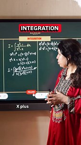 Integration becomes EASY when you use the right algebraic identity! Watch the magic unfold ✨📚 #IntegrationMadeEasy #MathReels #mathematics #studywithme #MathTricks | Concepts by Indervir Jolly