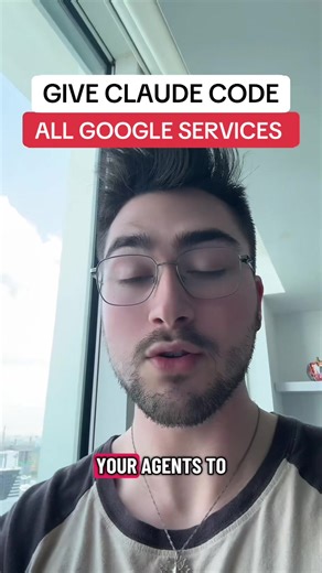 Give Claude code all Google service access with the google workspace CLI. Give your agent its own Google account for full autonomy. #claude #aiagents #vibecoding #aiautomation #google