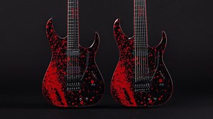 “Strikingly sleek and aggressive”: Schecter bestows genre-bending guitarist Sullivan King with two grisly blood-splatter signature models