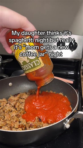 Transforming Spaghetti Jars for Coffee Storage