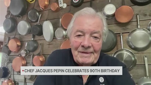 Legendary Chef Jacques Pepin celebrates 90th birthday in Bay Area