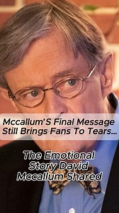 The Emotional Story David McCallum Shared Just Weeks Before Filming His Last NCIS Scene” reminds fans just how deeply connected he felt to those who loved Ducky Mallard. His heartfelt reflections revealed a man who never took that bond for granted, and his gratitude made the moment even more powerful. In sharing “The Emotional Story David McCallum Shared Just Weeks Before Filming His Last NCIS Scene,” he also highlighted the warmth and loyalty of the NCIS cast and crew. They weren’t just colleag