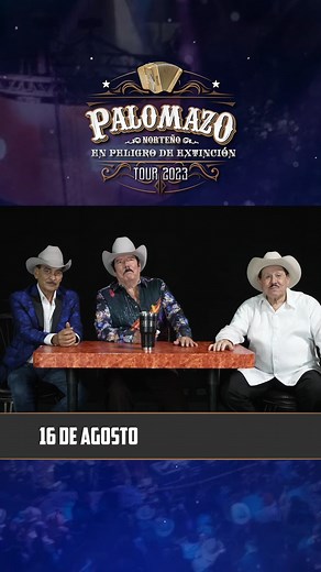 ¡Palomazo Norteño! Este próximo 16 de Agosto en el Palenque FENAPO 2023. Las más icónicas voces del Regional Mexicano en un mismo escenario ¡No se lo pueden perder! | Palomazo