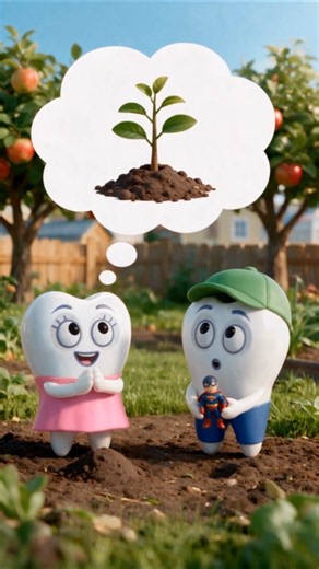 Let's plant together! Useful cartoon for kids