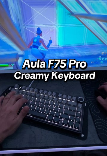 Aula F75 Pro Creamiest Keyboard - Sale Ends Soon!!