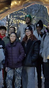 A special way to honor MLK 💚 Oshae hosted a discussion with local youth about MLK's impact and hosted a visit to the Embrace sculpture in Boston Common. | Boston Celtics