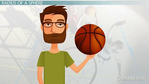 Volume & Surface Area of a Sphere | Formula & Examples