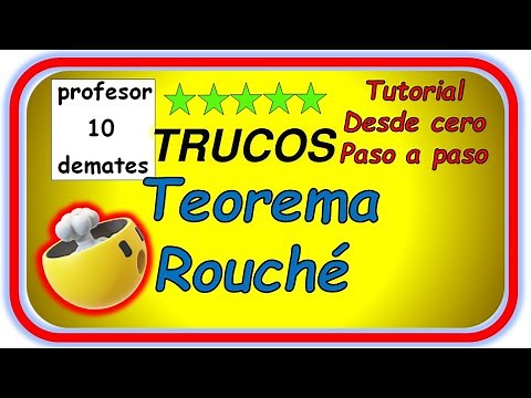 Teorema de Rouche Frobenius 🔝TRUCOS Enunciado y ejercicios resueltos Sistemas de ecuaciones lineales