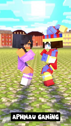 Fight Clap: Aphmau VS Pomni | Railborn