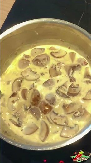 Creamy mushroom sauce?! We make it in 5 minutes!
