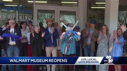 Walmart Museum re-opens