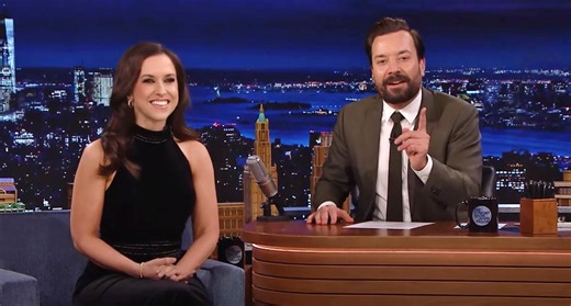 Hallmark’s Lacey Chabert Drops Major Spoiler On The Tonight Show With Jimmy Fallon