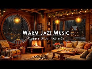 Smooth Jazz Music at Warm Coffee House ☕ Making it the Perfect Environment for Both Study and Work