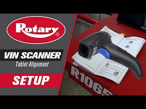 Rotary Alignment VIN Scanner Tablet Setup