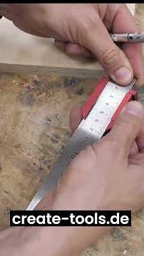 Das CREATE! Streichmaß ist unverzichtbar für jeden Heimwerker! 🔨⁠ ⁠
