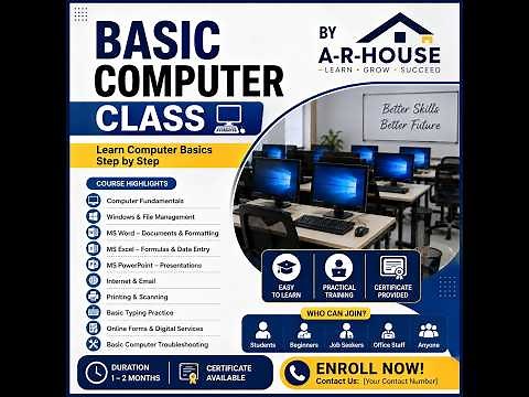 Computer Basics Course
