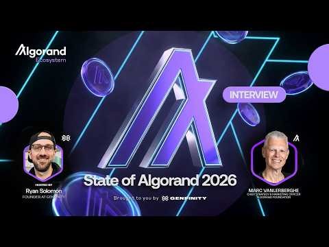 State of Algorand 2026 | Tokenization. Agentic Payments. Distressed Markets