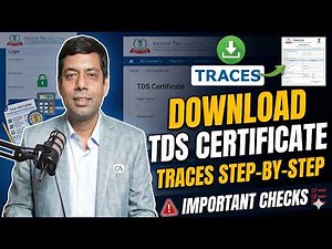How to Download Lower TDS Certificate from New TRACES Website | Step-by-Step Guide