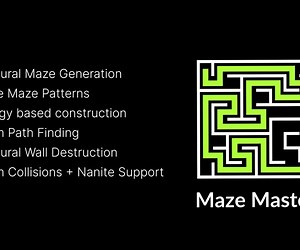 ArtStation - Maze Master | Houdini x Unreal Engine | Resources