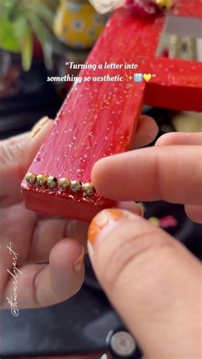DIY Resin Name Art ✨💎 | Customised Name Design | Aesthetic Resin Craft