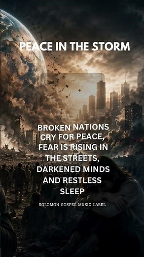 Broken Nations Cry for Peace | Jesus Is Coming Soon Gospel Song | Worship Songs with Lyrics