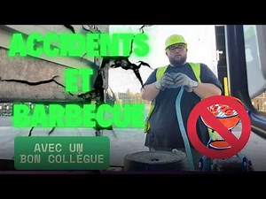 Accident, blah blah and barbecue – trucker's day