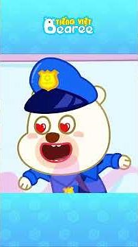 Cảnh Sát Bearee Triệu Hồi Hai Cái Lồng Sắt Bắt Giữ Điện Thoại Do Các Em Quá Mải Chơi #shorts #bearee