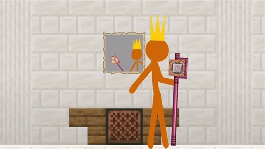 Get it king #animationvsminecraft #alanbecker #stickfigure #animationvsanimator #kingorange animation ToonSquid orange pigstep music dance boogie flo kikoshorts rotoscope animator