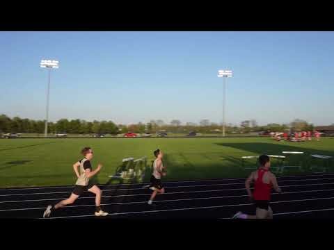Boys 200m Dash Heat 3 @ Rushville HS | Rushville/Shelbyville/Southwestern | April 21, 2026