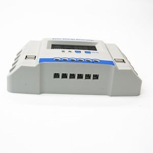 [Hot Item] Solar System Controller PWM 20A DC 12V/24V Solar Charge Controller with LCD Screen 4 USB ports