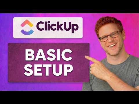 ClickUp Tutorial Basic Set Up Your First Day on ClickUp