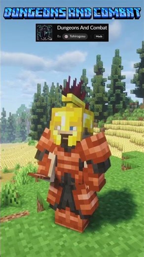 Minecraft Top Armor Mods! #10 #shorts #minecraft