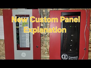New Homemade/Custom Fire Alarm Panel Setup and Configuration Explanation. PART 1