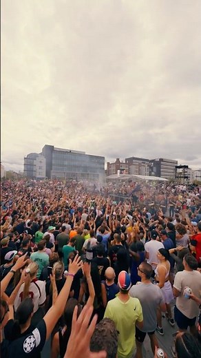 Zone6, the first Run & Rave in Antwerp together with Dimitri Vegas. #tomorrowland #zone6