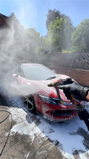 1M views · 6.1K reactions | Ferrari 296 GTB 﫧❄️ #nottingham #notts #fivevaleting #detailersofinstagram #valeting #satisfying #satisfyingvideo #satisfyingvideos #snowfoam #reelsinstagram #ceramiccoating #luxurycarlifestyle #jetwash #luxurylifestyle | Five Valeting | Facebook
