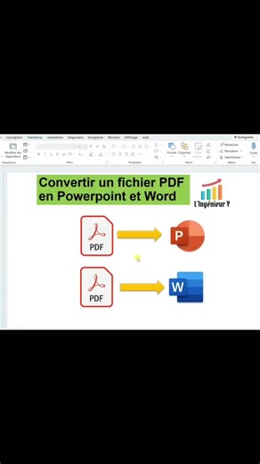 Convertir un fichier PDF en un fichier Word, PowerPoint ou Excel en quelques secondes