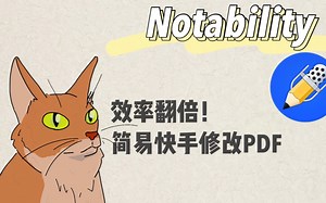 Notability超实用小技巧3｜简易快手修改PDF，增减页面/去水印/修改文字，效率翻倍！