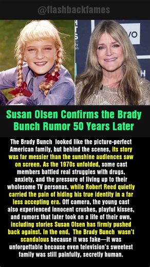 Susan Olsen Confirms the Brady Bunch Rumor 50 Years Later #shorts