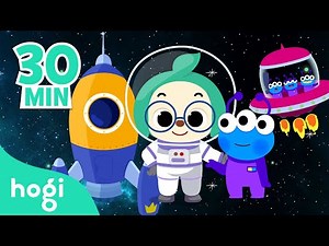 Space ABC | Space Day Special Songs | +Compilation | Hogi's Space Songs | Pinkfong & Hogi Kids Songs