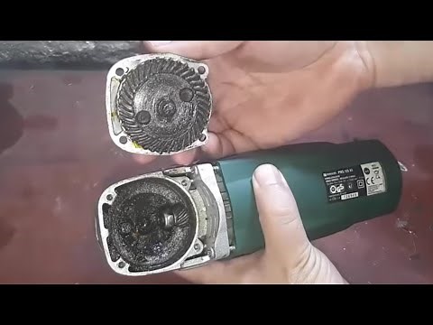 Angle grinder - Repairing and fix - parkside (video 48)