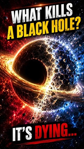 Scientists Finally Know How Black Holes Die… But It’s Crazy #space #universe #science