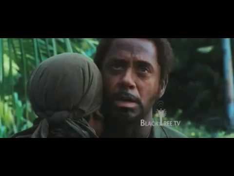 Robert Downey Jr - Tropic Thunder - Plays black soldier