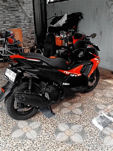 Aerox New Turbo, request pasang mounting aftermarket gassss #vario #aerox #custommounting #CapCut