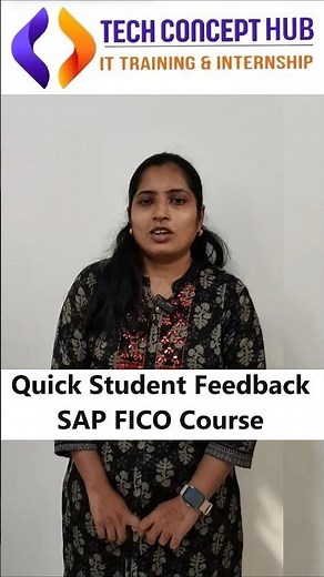 Student Review: SAP FICO Course at Tech Concept Hub| Best SAP FICO course in Pune